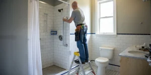 Grab bar installation