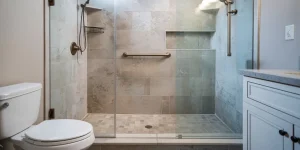 Shower grab bars