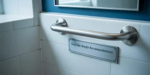 Recommended grab bar heights