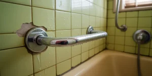 mistakes when installing shower grab bars