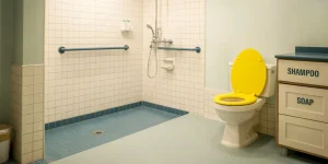 A dementia friendly bathroom