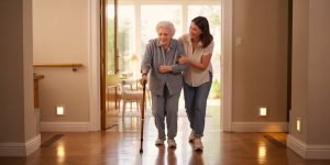 Helping senior parent to stay at home