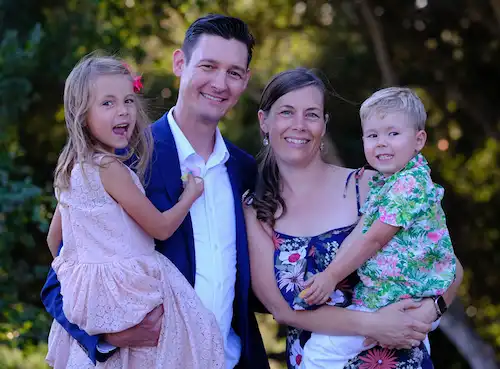 Katie Holman and Family