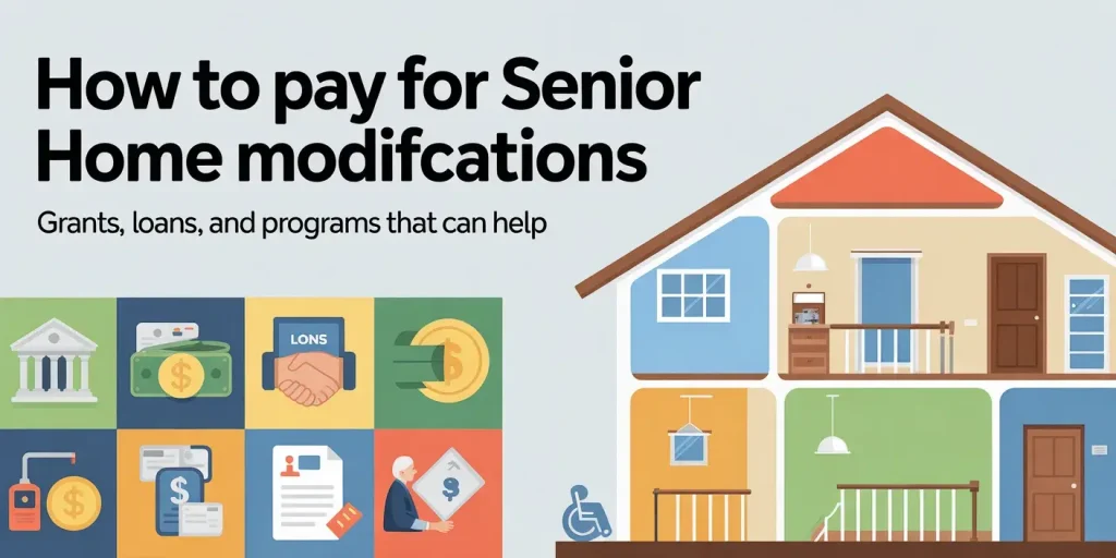 Resources on how to pay for aging in place home modifications.