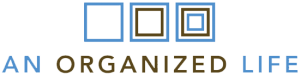 An organized life logo retina